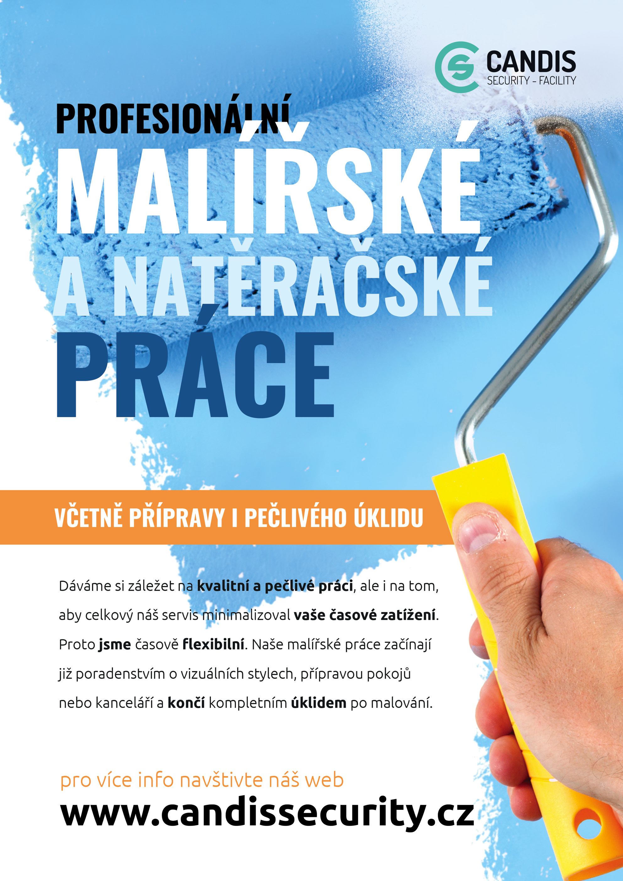 Malířské a natěračské práce