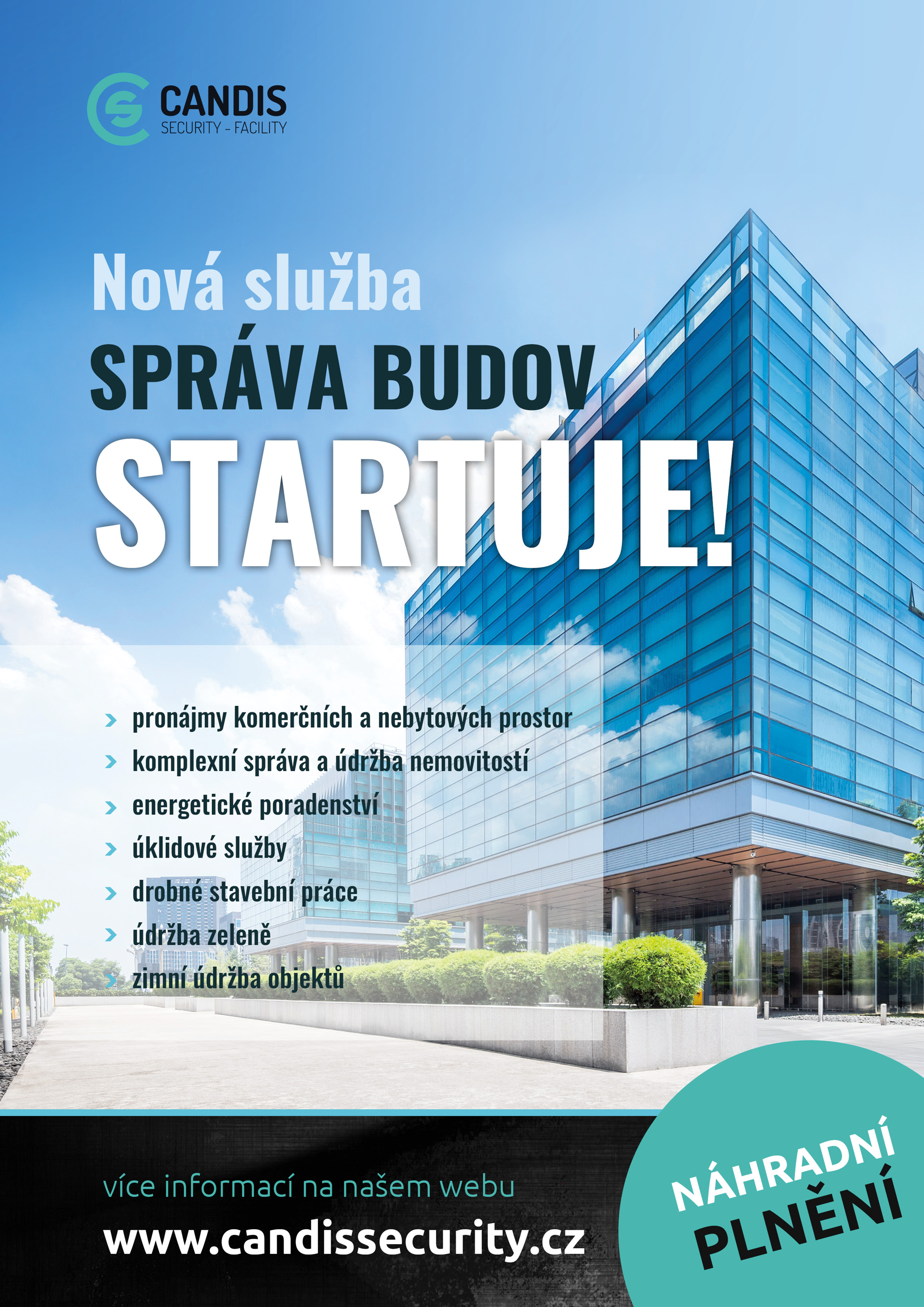 Nová služba správa budov startuje!